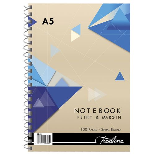 A5 100 page Wiro Notebook Softcover - Scribble and Scratch