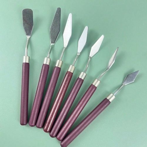 Assorted Palette Knife Set, 7 pieces - Scribble and Scratch