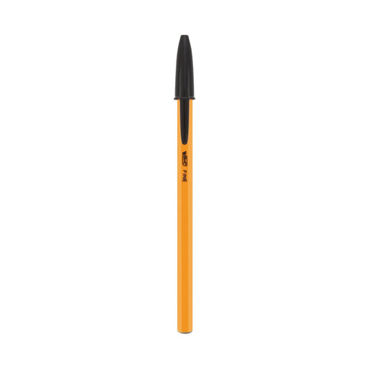BIC Orange Fine Black Pen - Scribble and Scratch
