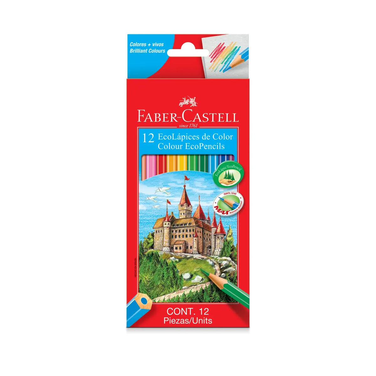 Faber Castell Colouring in Pencils- Set of 12