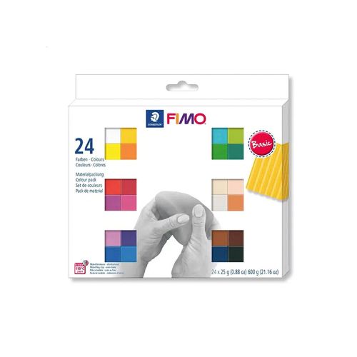 FIMO Staedtler Soft Modelling Clay, Set of 24 , Shop online!