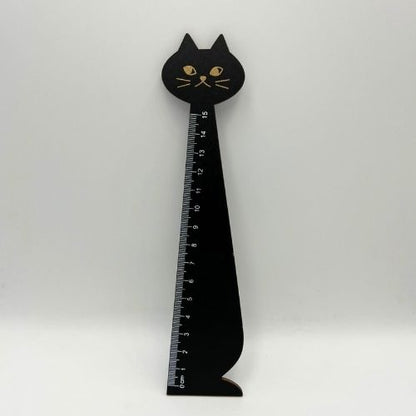 Fat Cat Ruler Stationery Gifts | Black Cat ruler | Shop Online! – Scribble and Scratch
