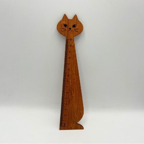 Stationery Gifts | Black Cat ruler | Shop Online! – Scribble and Scratch