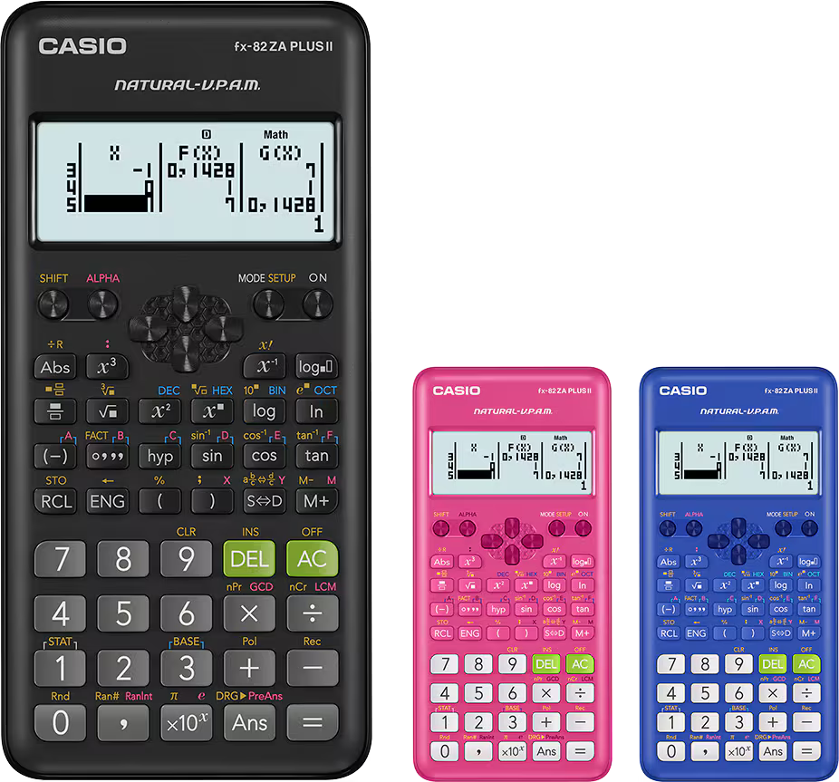 Casio Scientific Calculator FX82ZA Plus