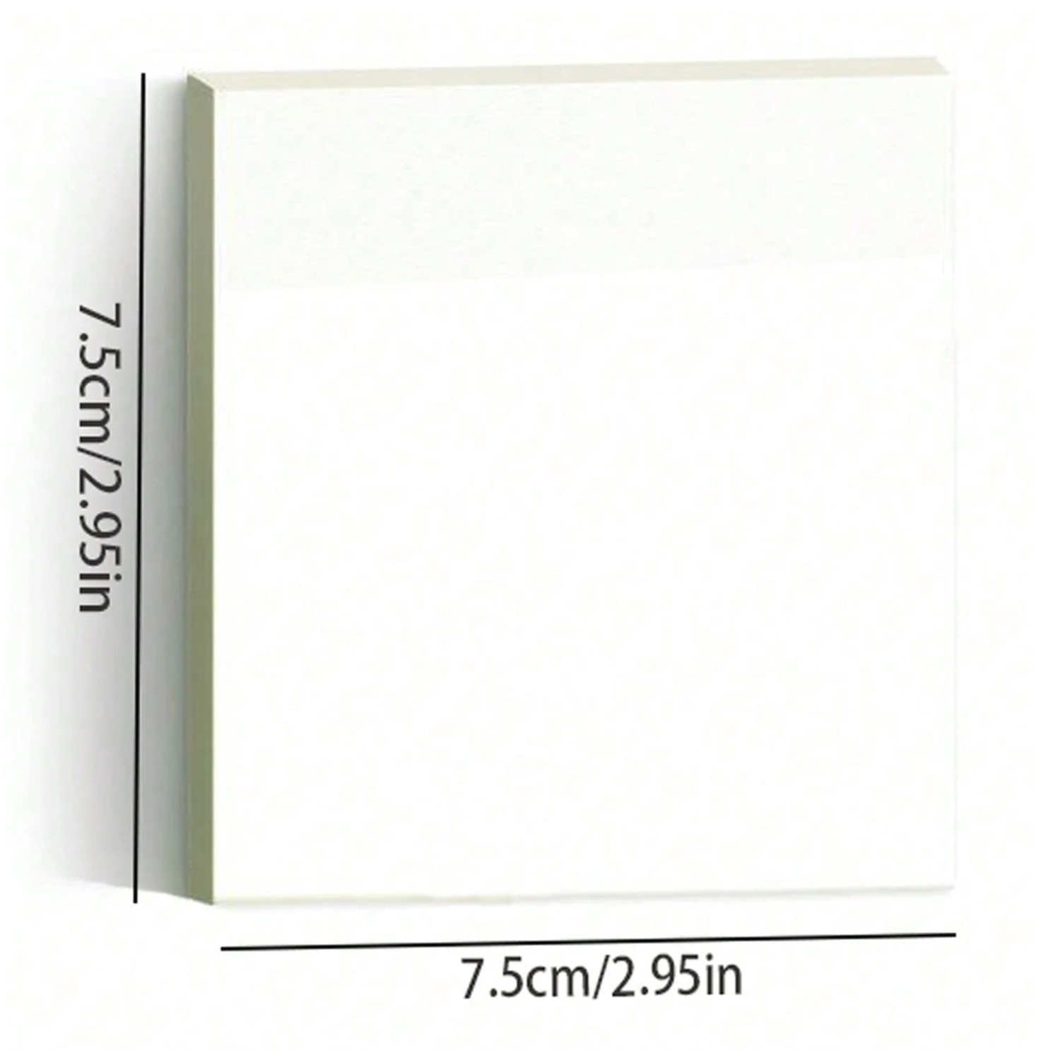 Tracing Paper Sticky Notes, 7.5cm x 7.5cm, 200 sheets