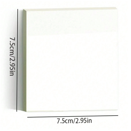 Tracing Paper Sticky Notes, 7.5cm x 7.5cm, 200 sheets