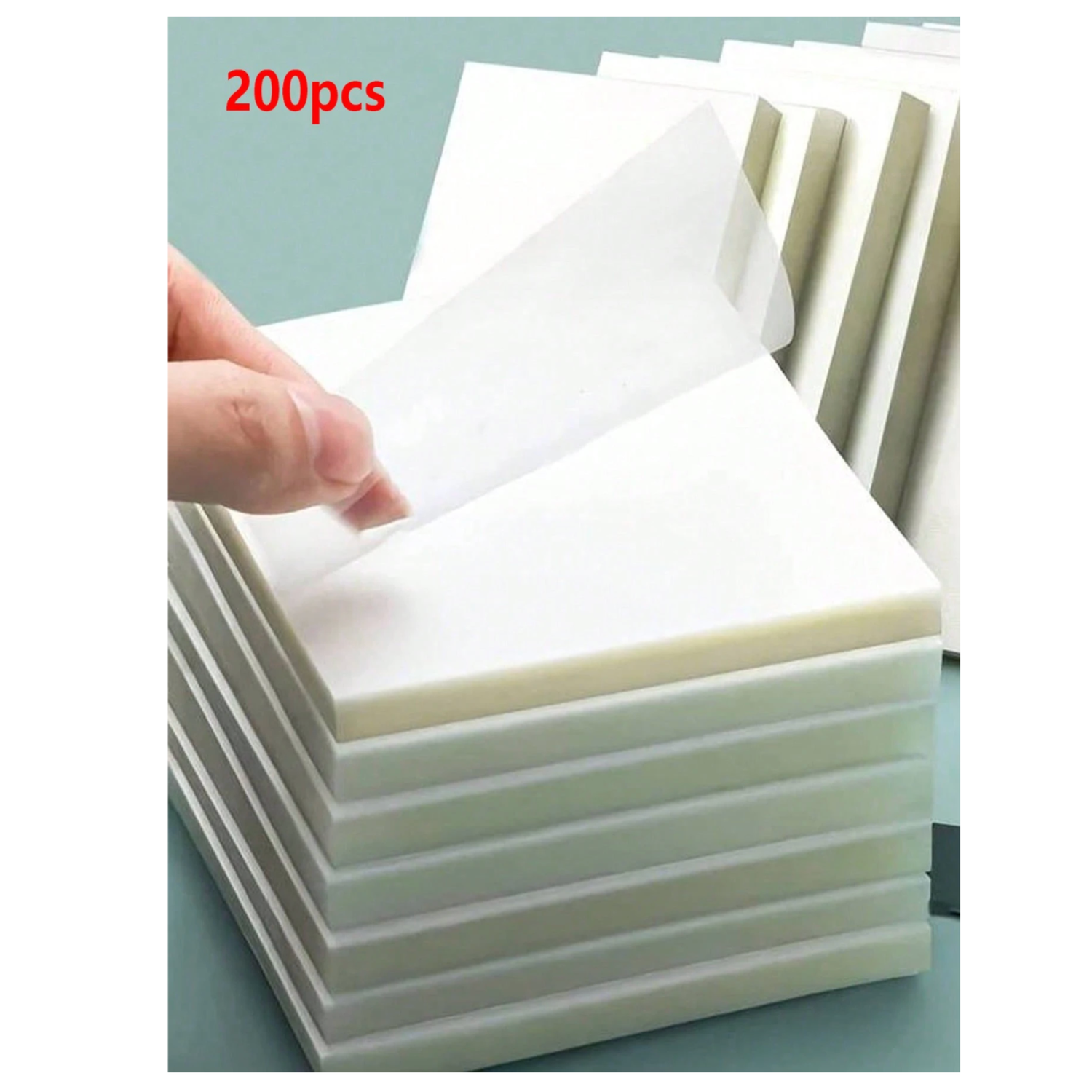 Tracing Paper Sticky Notes, 7.5cm x 7.5cm, 200 sheets