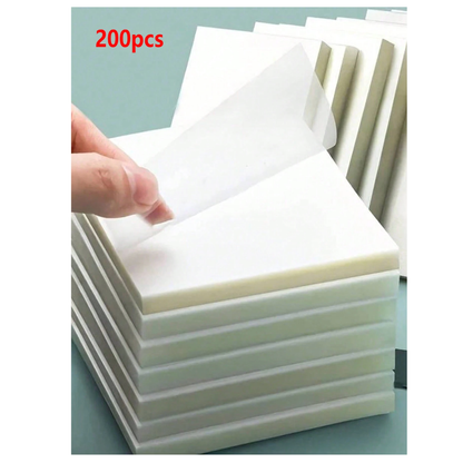 Tracing Paper Sticky Notes, 7.5cm x 7.5cm, 200 sheets
