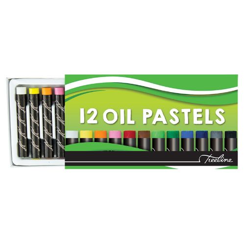 Treeline Oil Pastels 12's - Scribble and Scratch